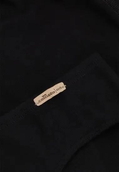 100% Black Fair-trade Organic Cotton Mini Panty by Comazo