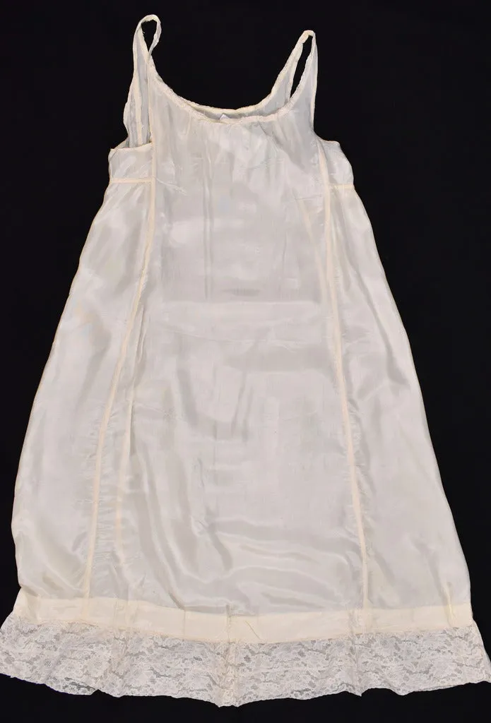 1930s Cream Full Maxi Costume Slip