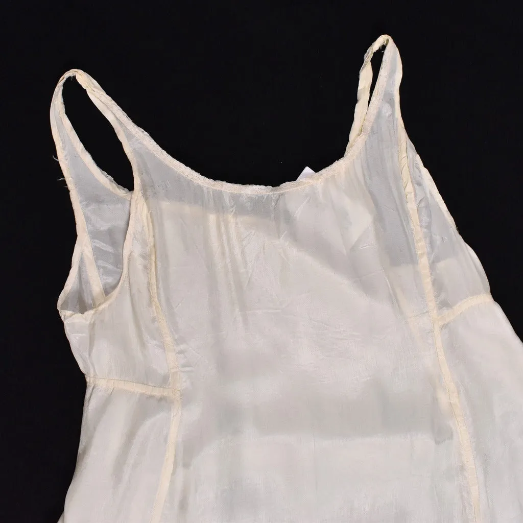 1930s Cream Full Maxi Costume Slip