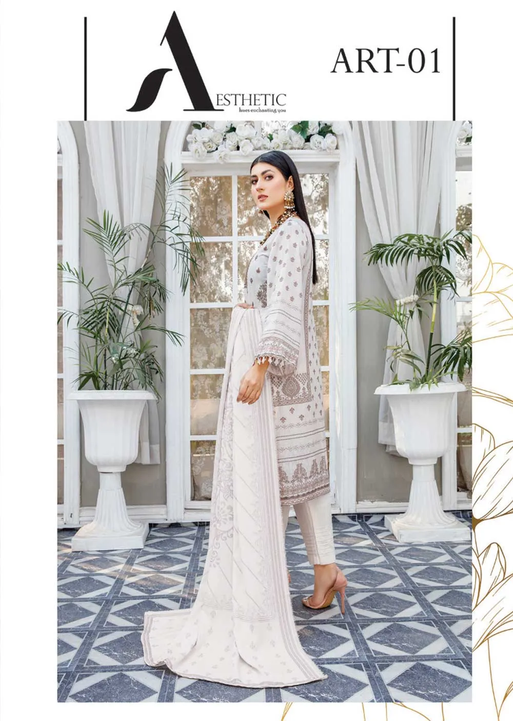 ABS-R-01 - Readymade - Haniya By Abisha Vol 53 2023