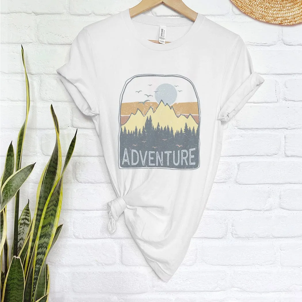 Adventure Mountain Outdoors Graphic T-Shirt - NA158