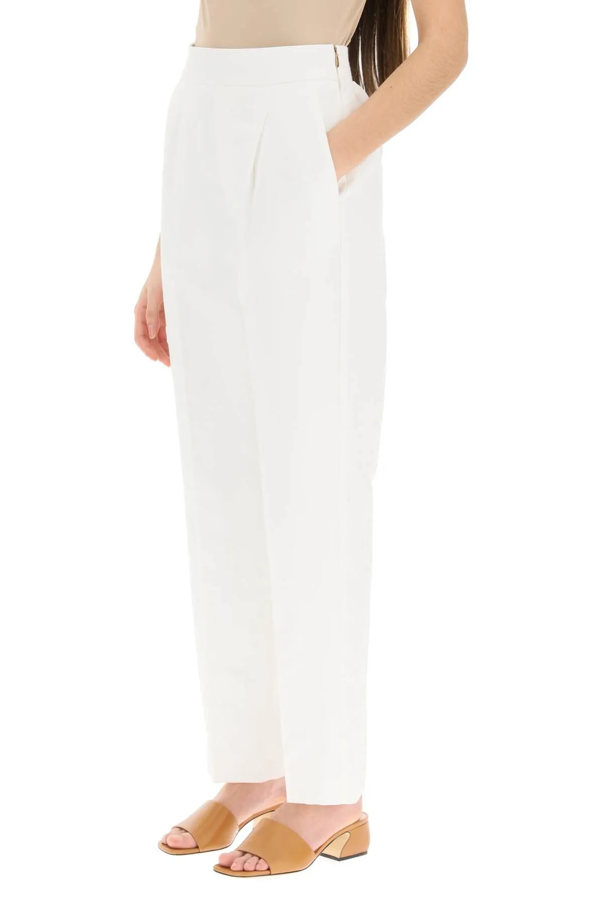 Agnona linen trousers