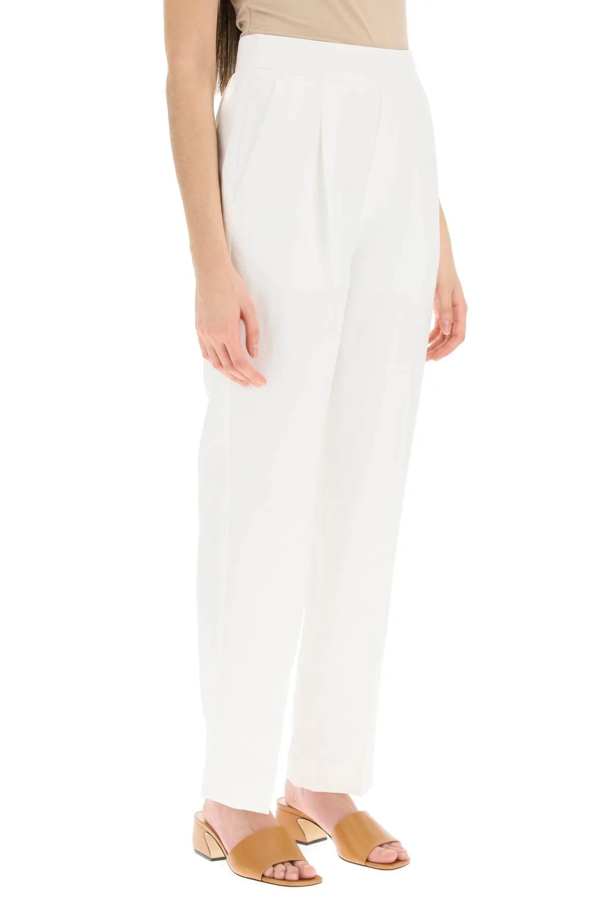 Agnona linen trousers