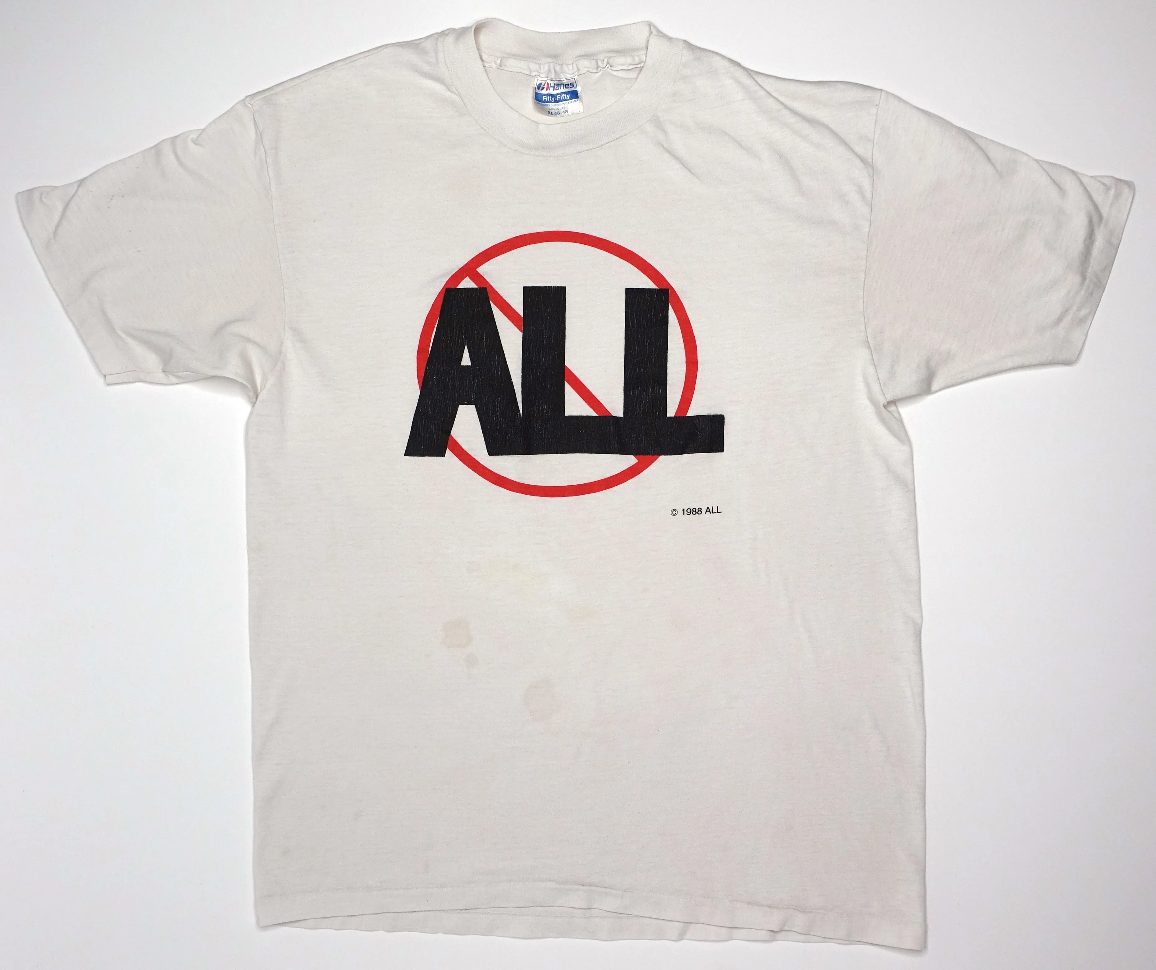 ALL - ALL?  🚫 ALL 1988 Tour Shirt Size XL