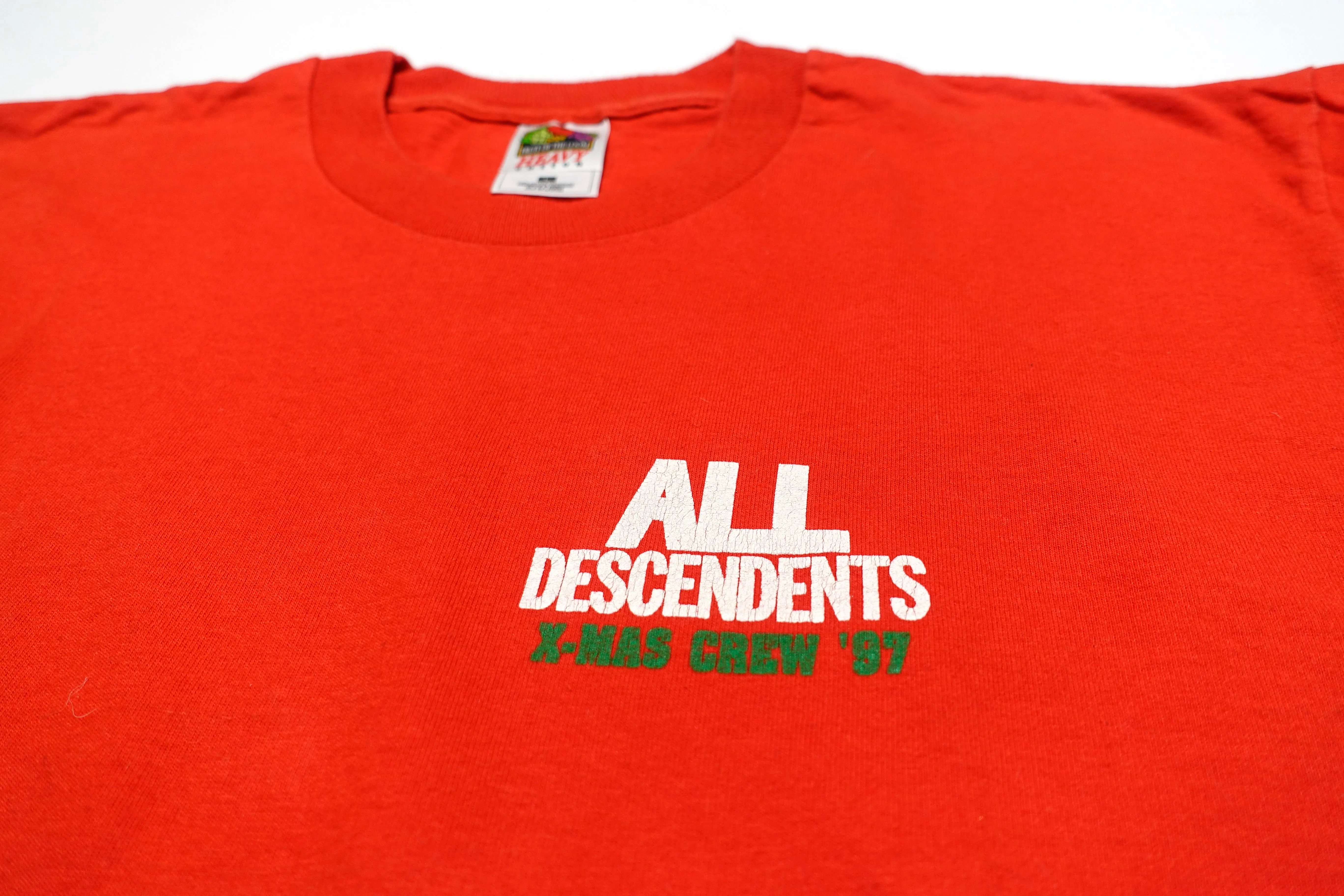 ALL / Descendents - X-Mas Crew Milroy 1997 Shirt Size Large