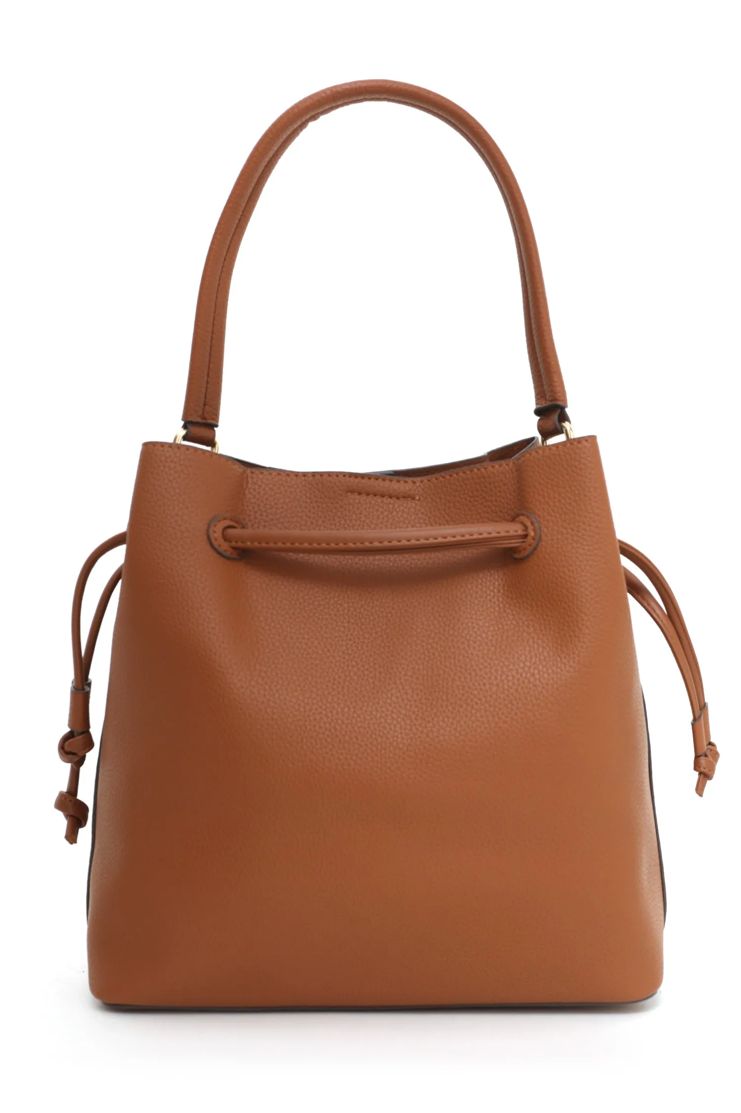 ALMAS BASIC HANDBAG-BROWN