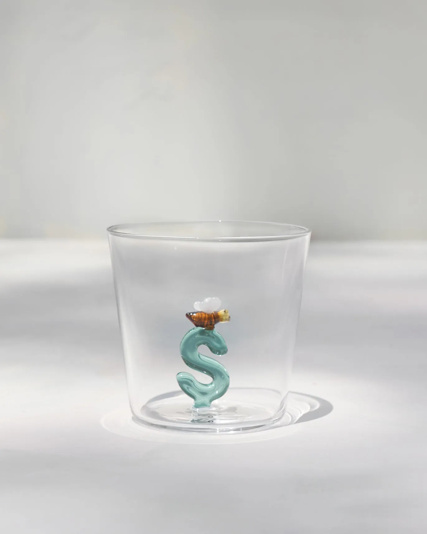 Alphabet Glass - S