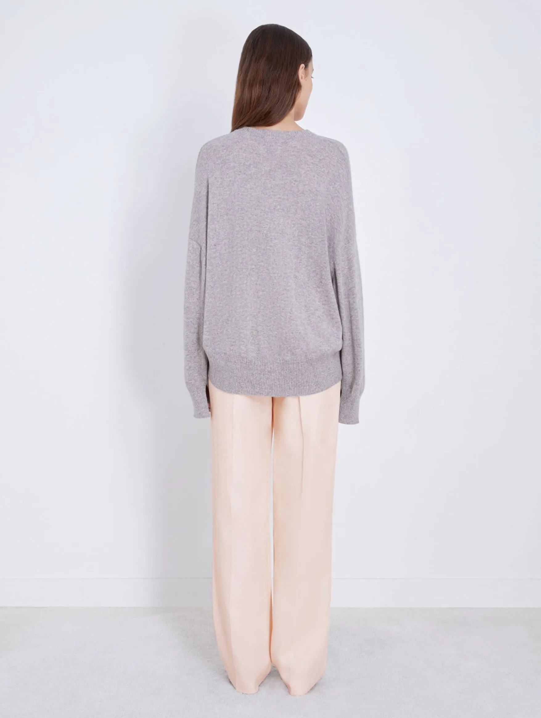 Anaa Cashmere Sweater in Bloom Melange