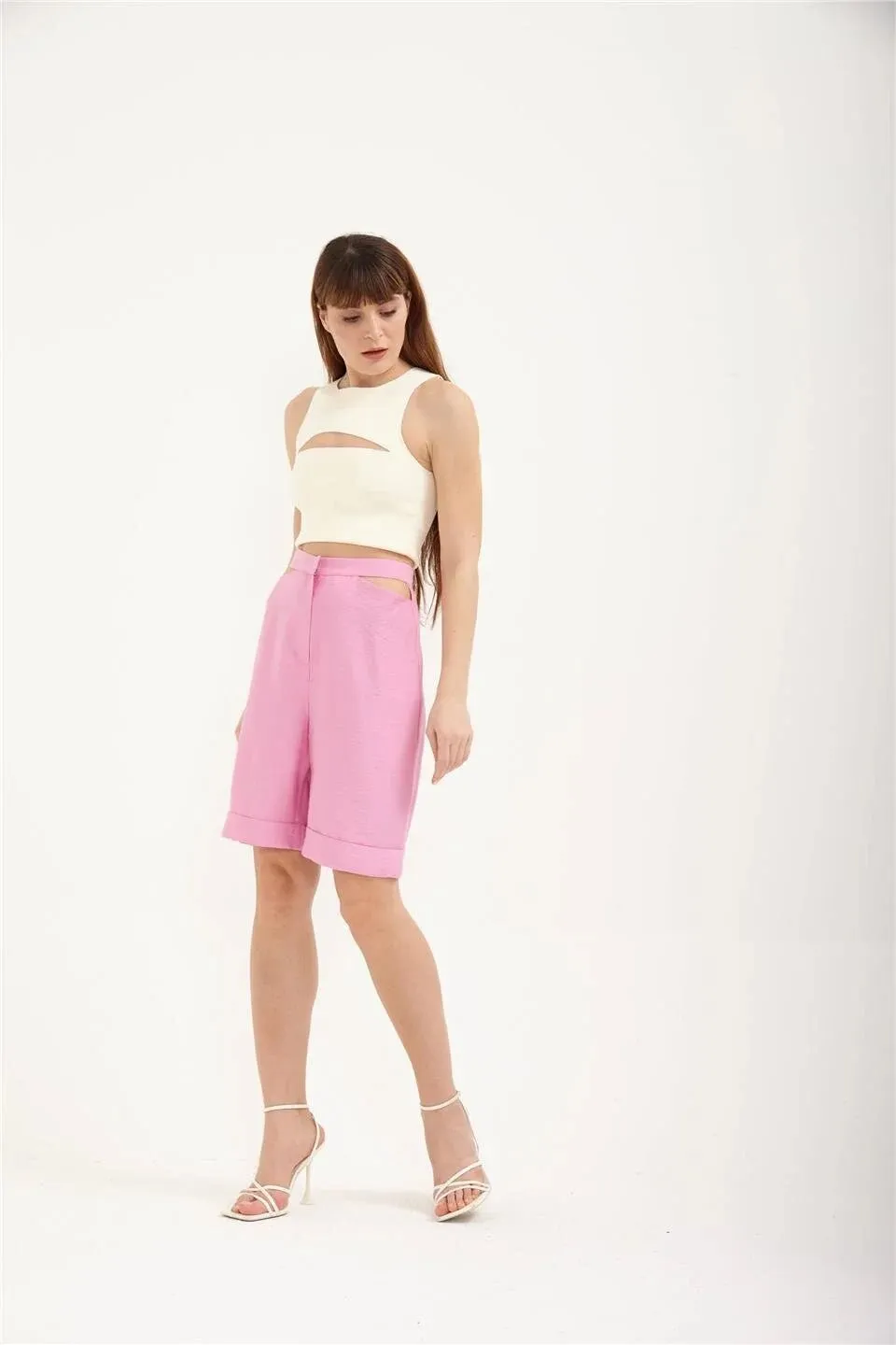 Aroura Shorts - Pastel Pink