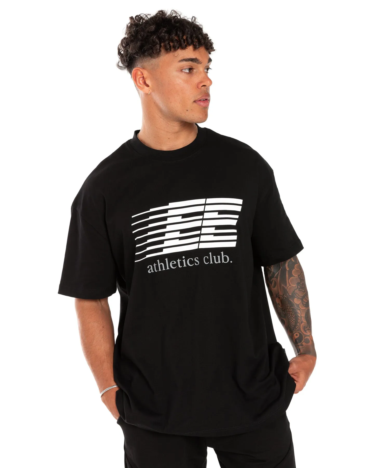 Athletics Club Tee - Black