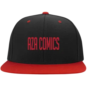 Aza Comics Black & Red Snapback Hat