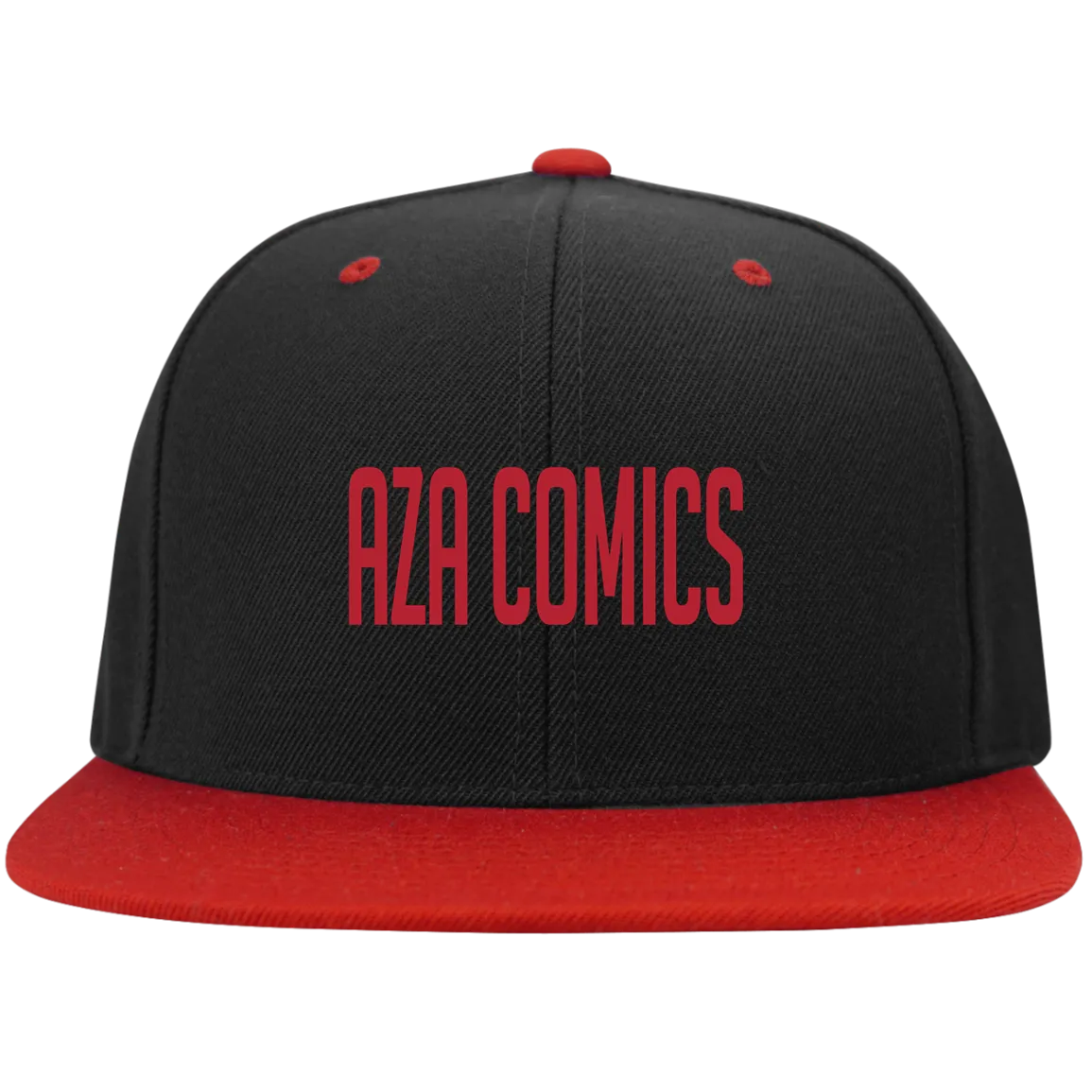 Aza Comics Black & Red Snapback Hat