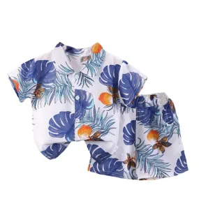 Baby Boy Tropical Summer 2pc Casual Tracksuits