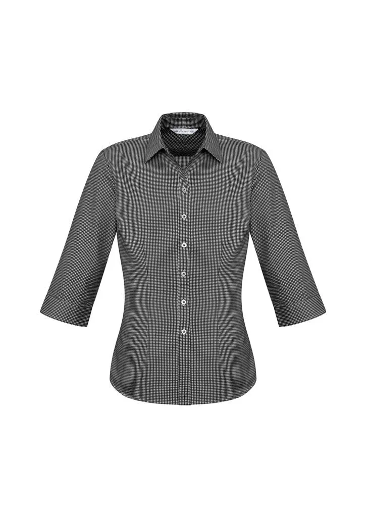 BizCollection S716LT Ladies Ellison 3/4 Sleeve Shirt