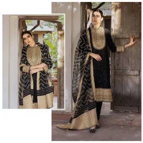 Black Ethnic Traditional Salawar Kameez