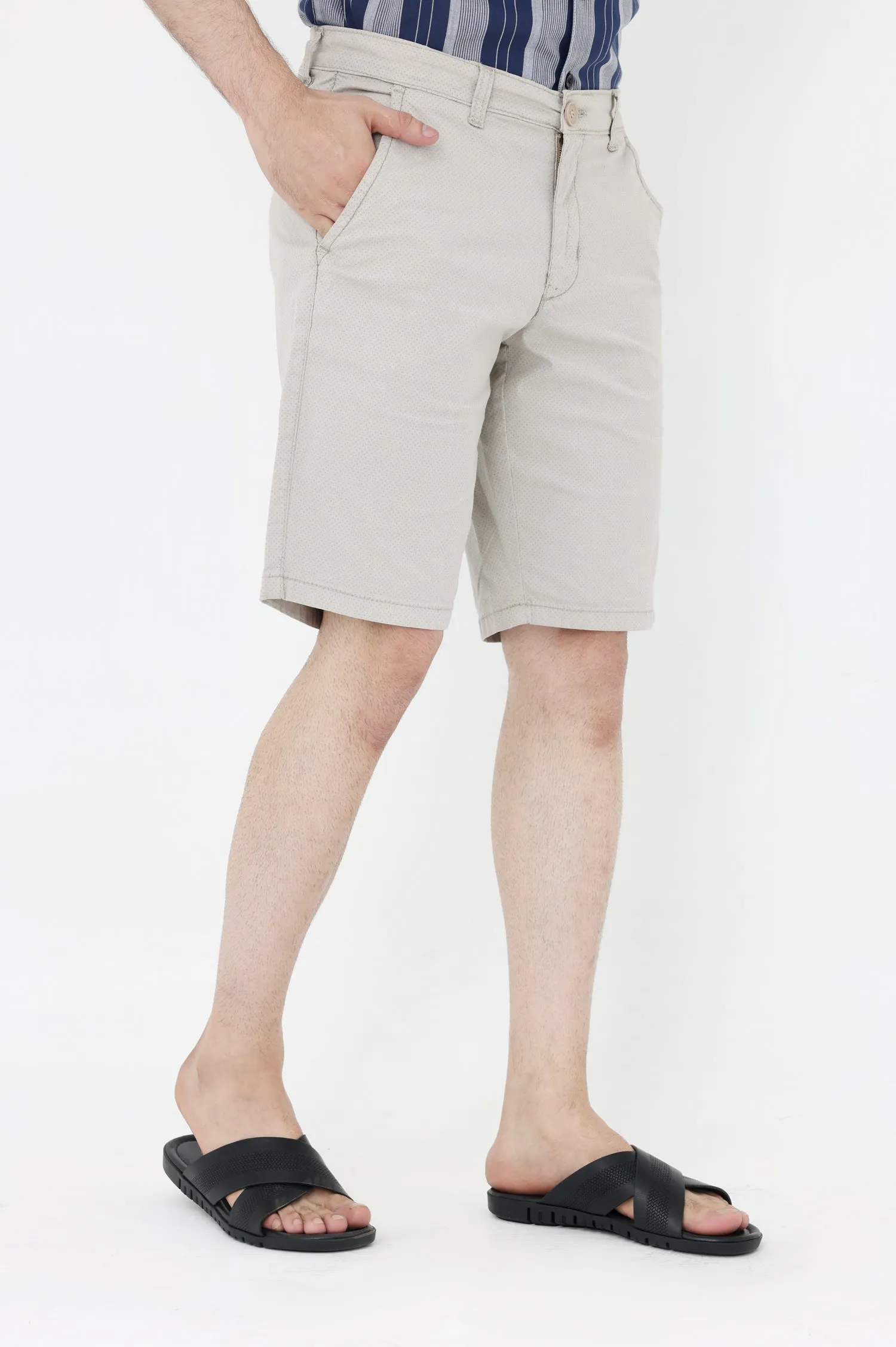 BREEZY CHINO MEN'S SHORTS-KHAKI