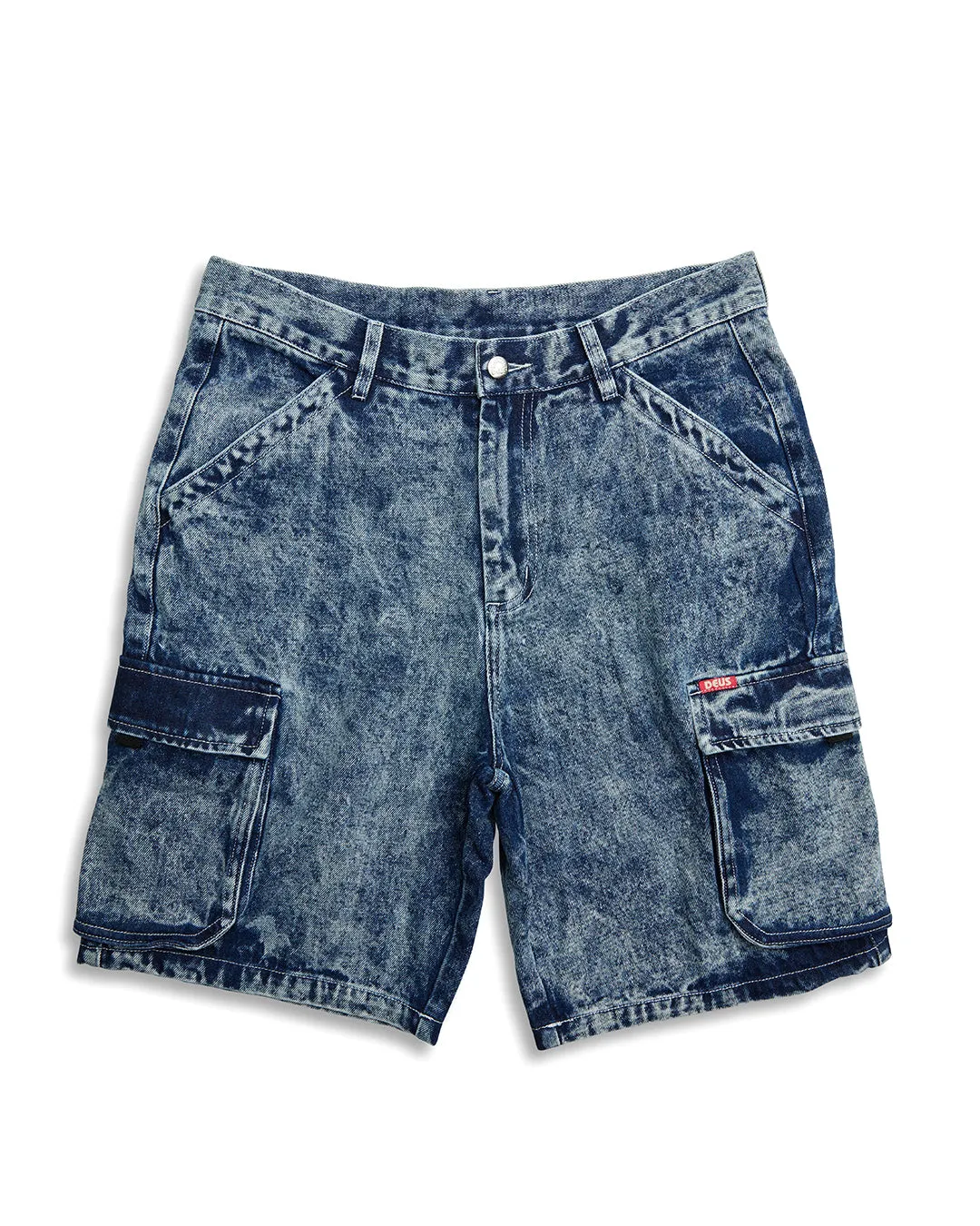 Burly Cargo Short - Mid Indigo