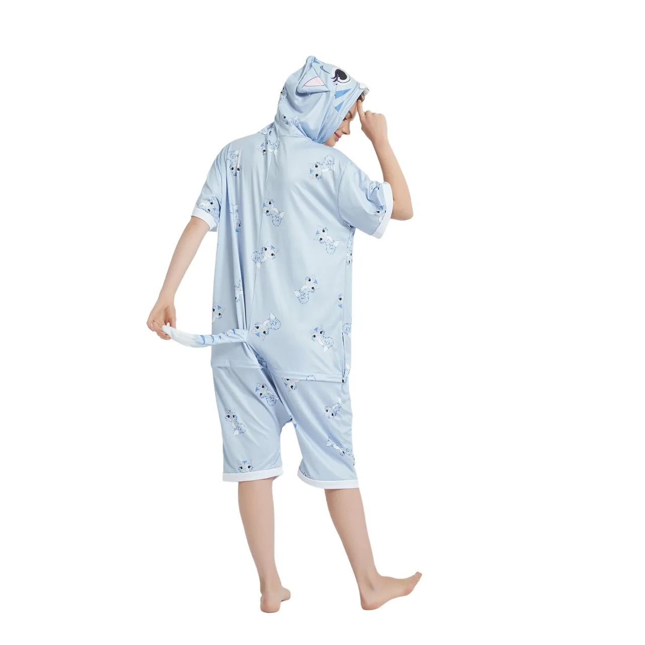 Cat Adult Summer Onesie