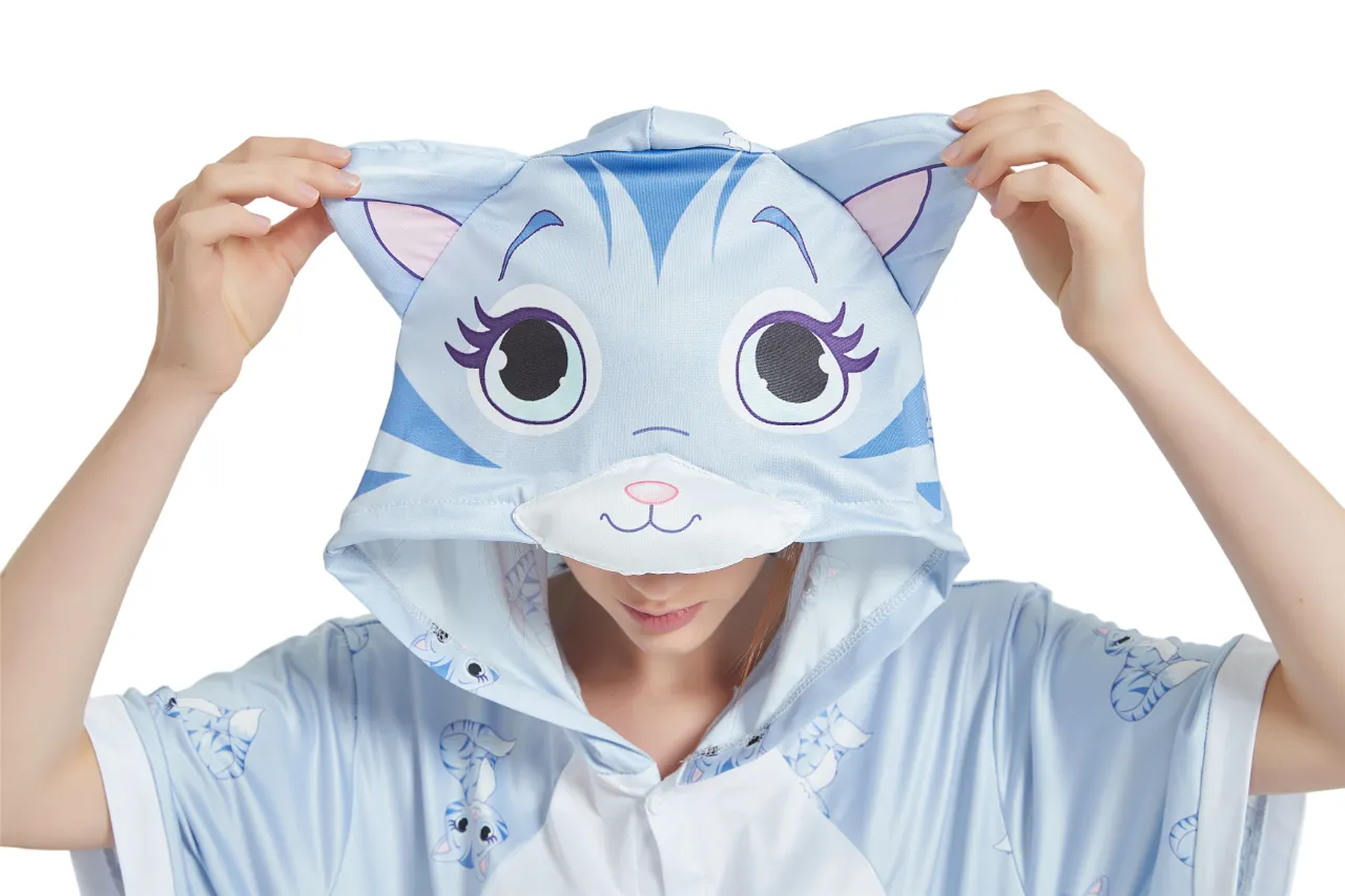 Cat Adult Summer Onesie