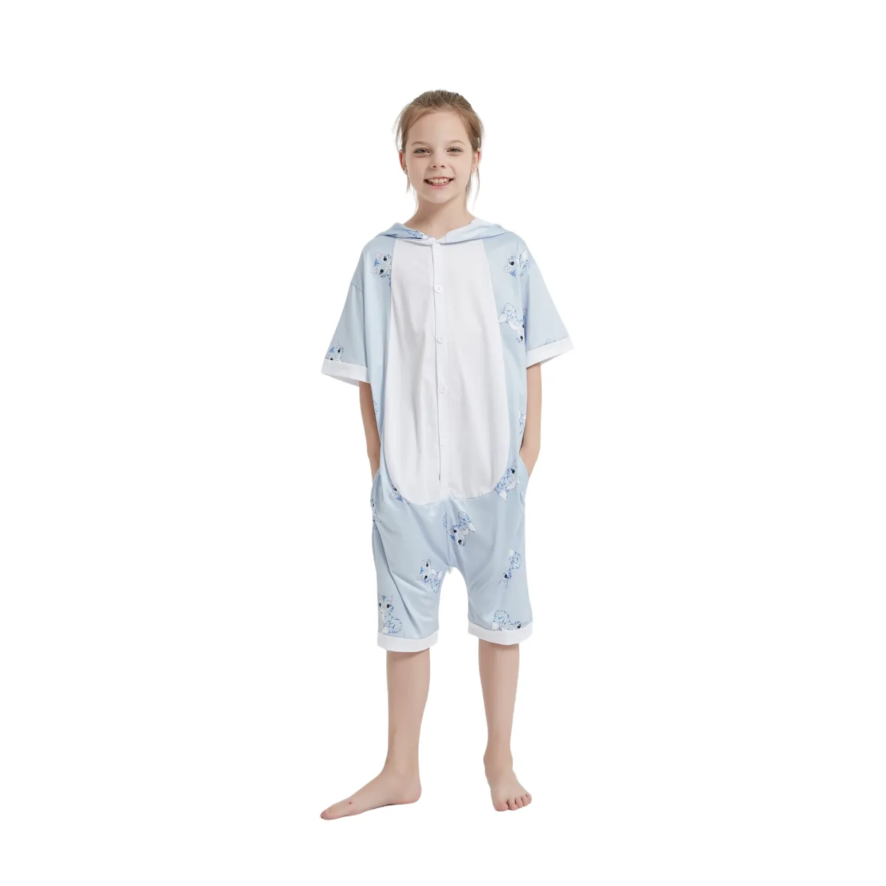 Cat Kids Summer Onesie