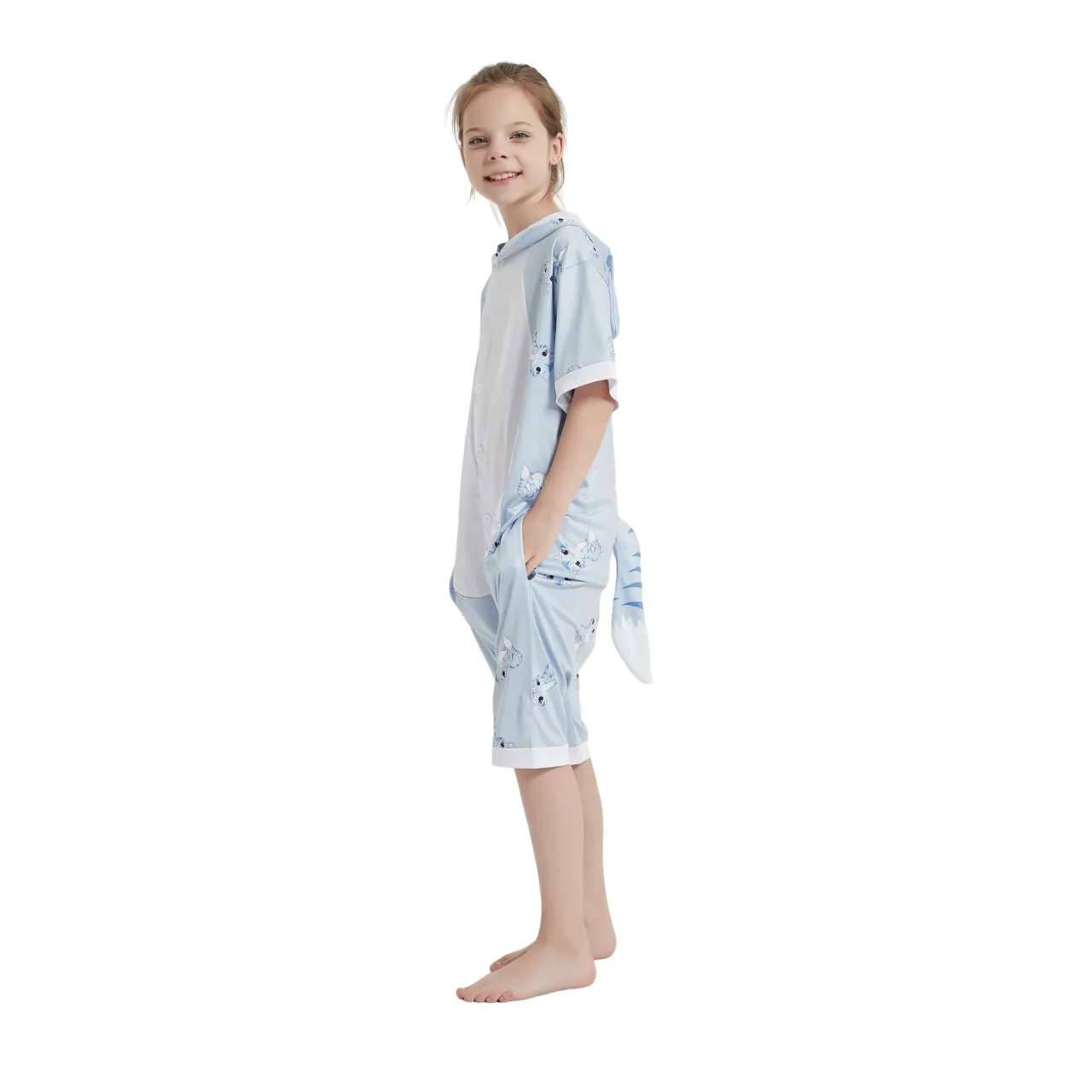 Cat Kids Summer Onesie