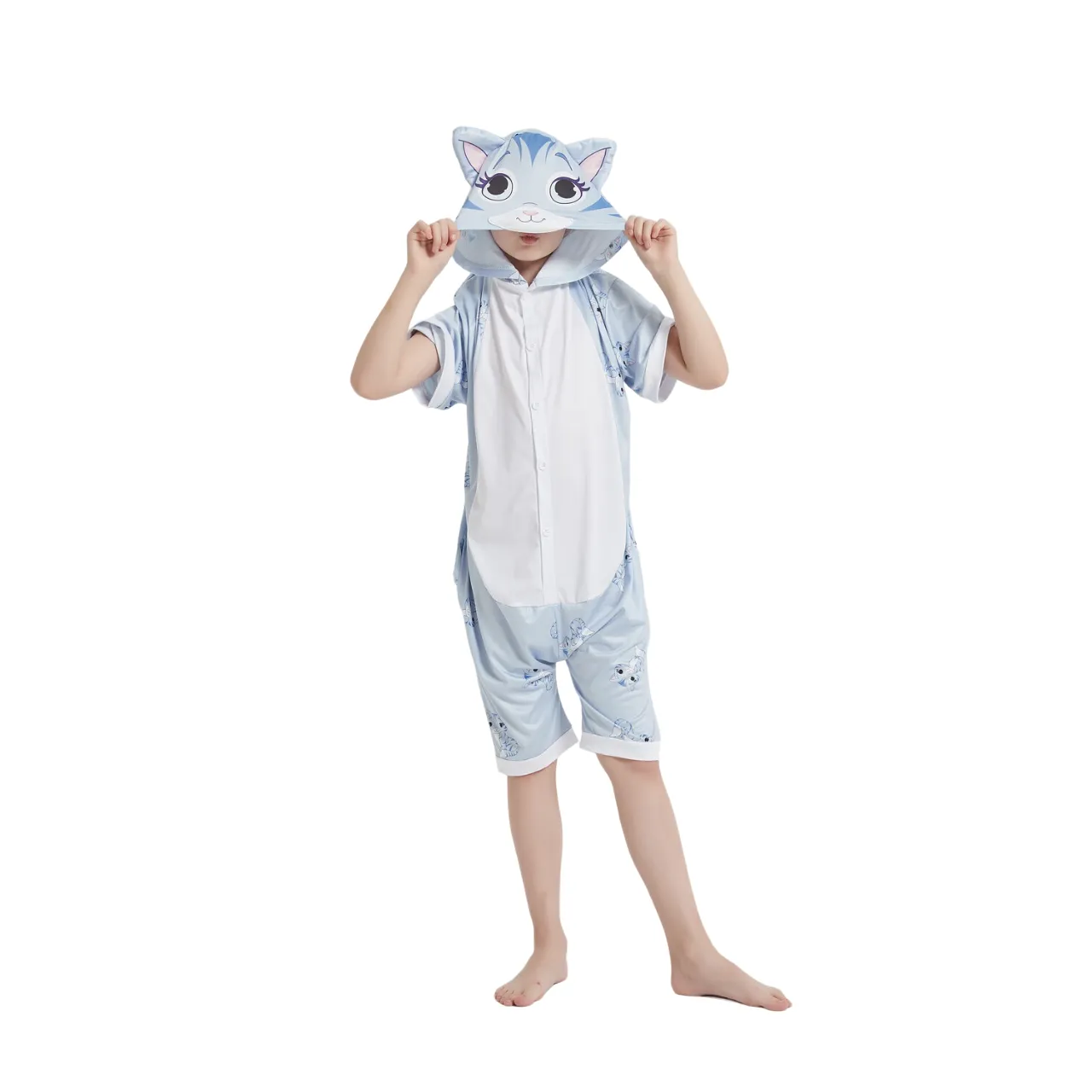 Cat Kids Summer Onesie