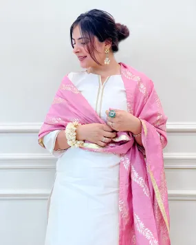 Chanderi Zari Dupatta