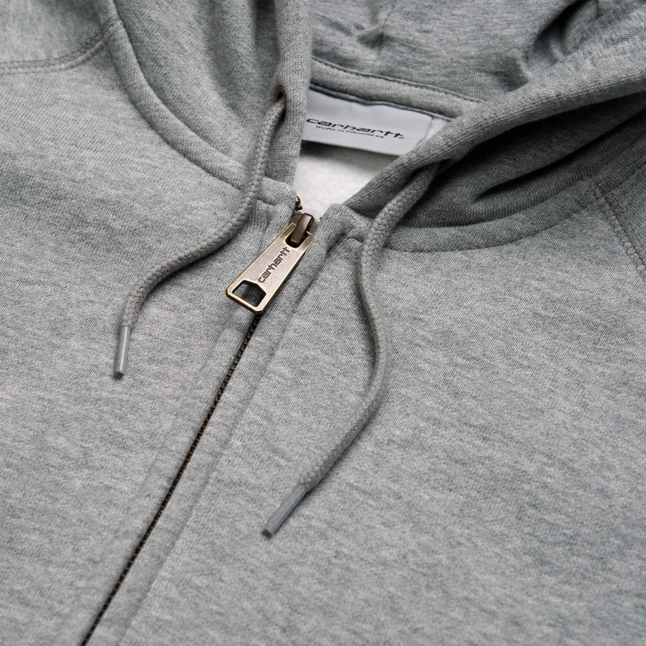 Chase Hooded Jacket - Grey Heather/Gold