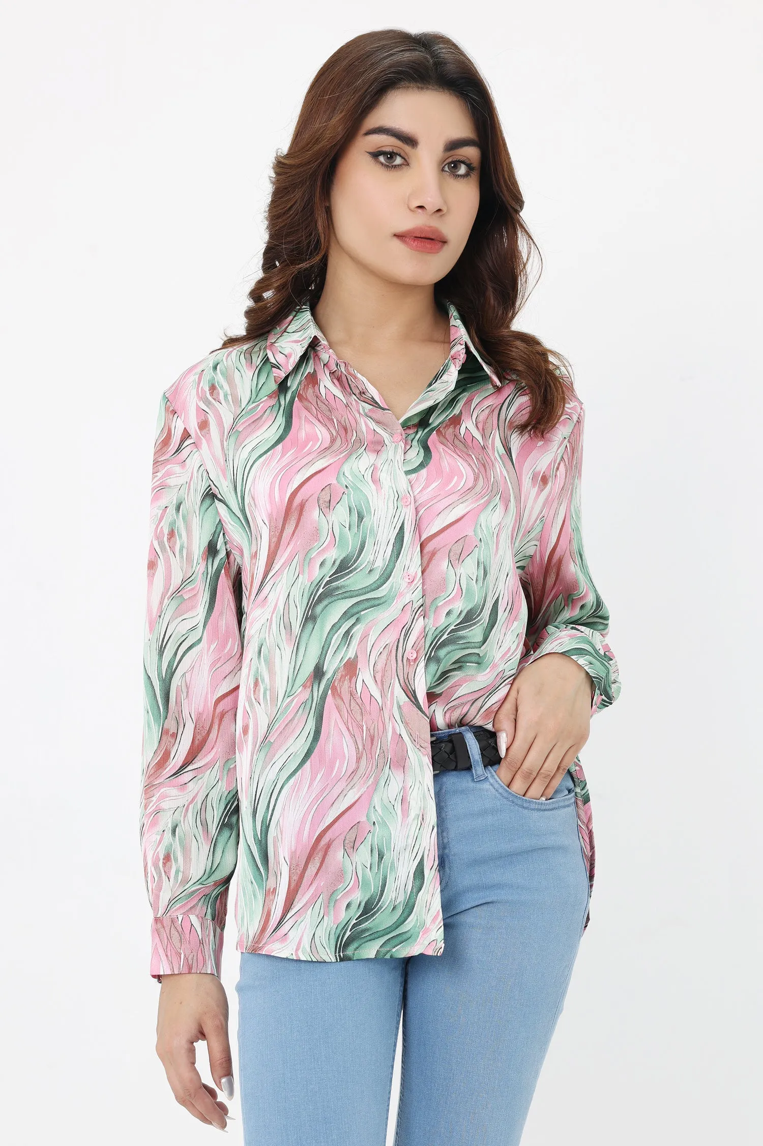 CHIC PRINTED SHIRT-MULTI