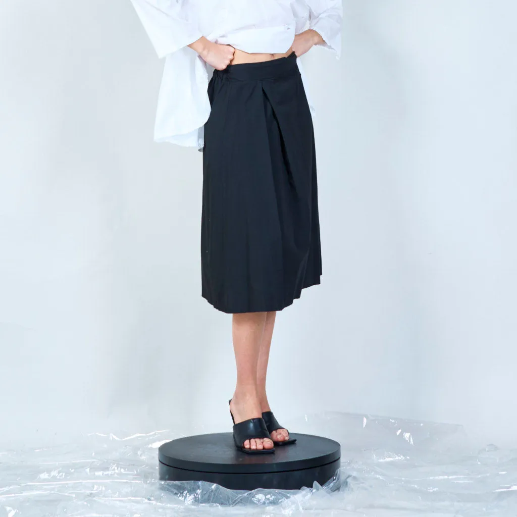 Classic A-line midi skirt wholesale