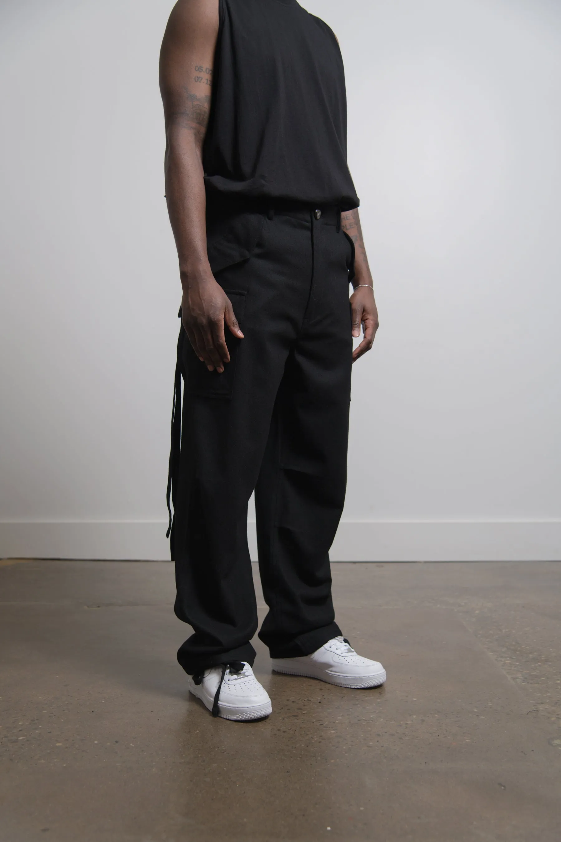 Combat Cargo Pant Black