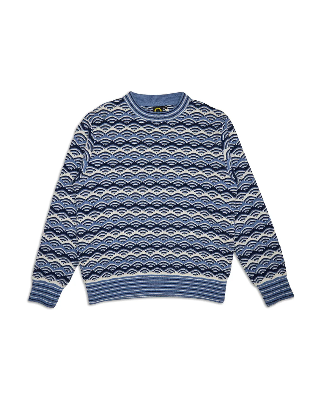 Comber Knit Sweater - Maui Blue