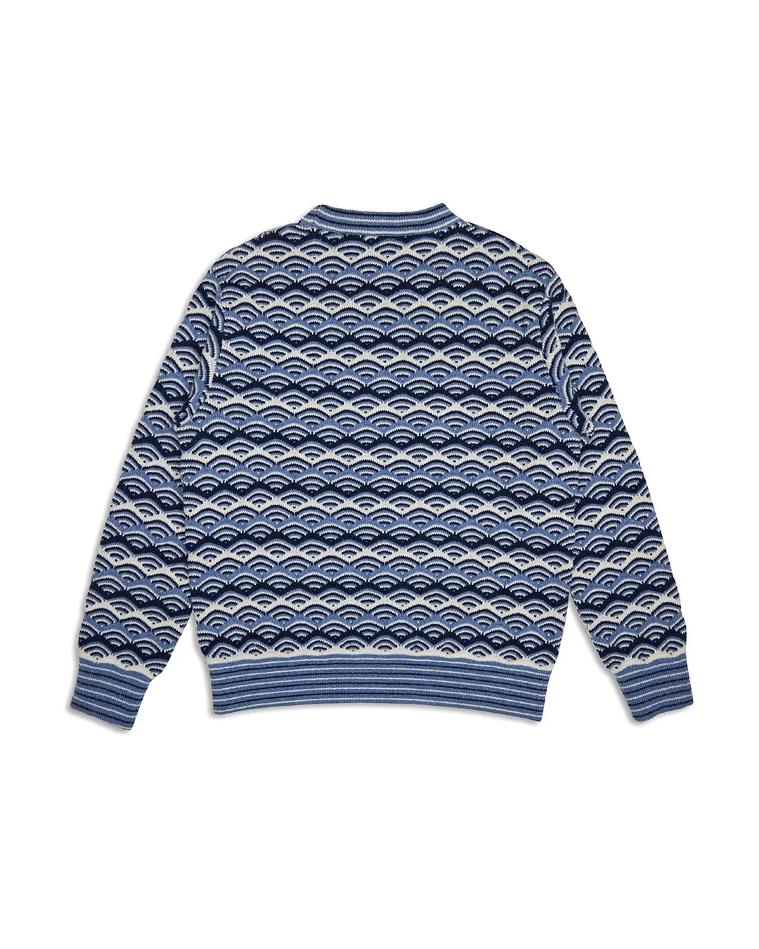 Comber Knit Sweater - Maui Blue