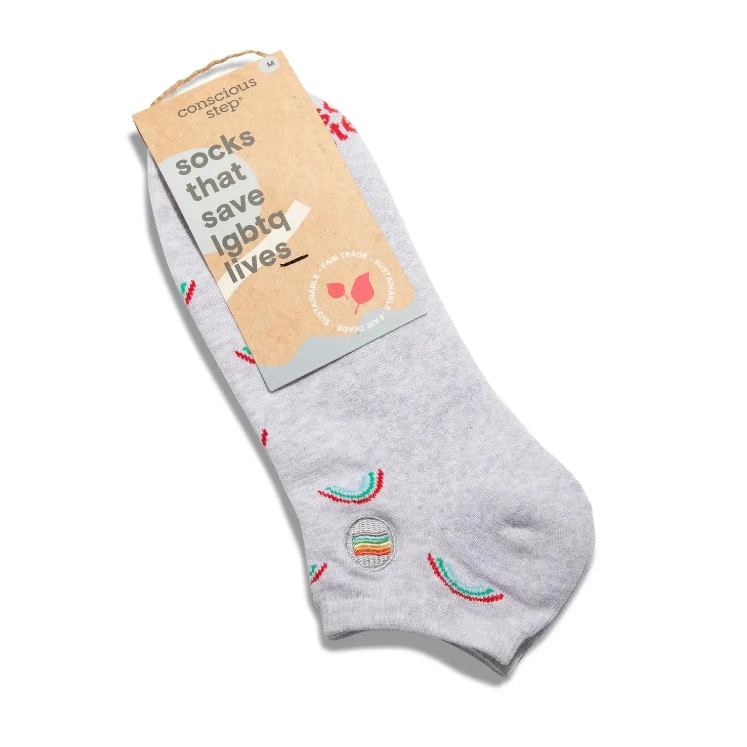 Conscious Step Organic Cotton Socks - that save lgbtq lives