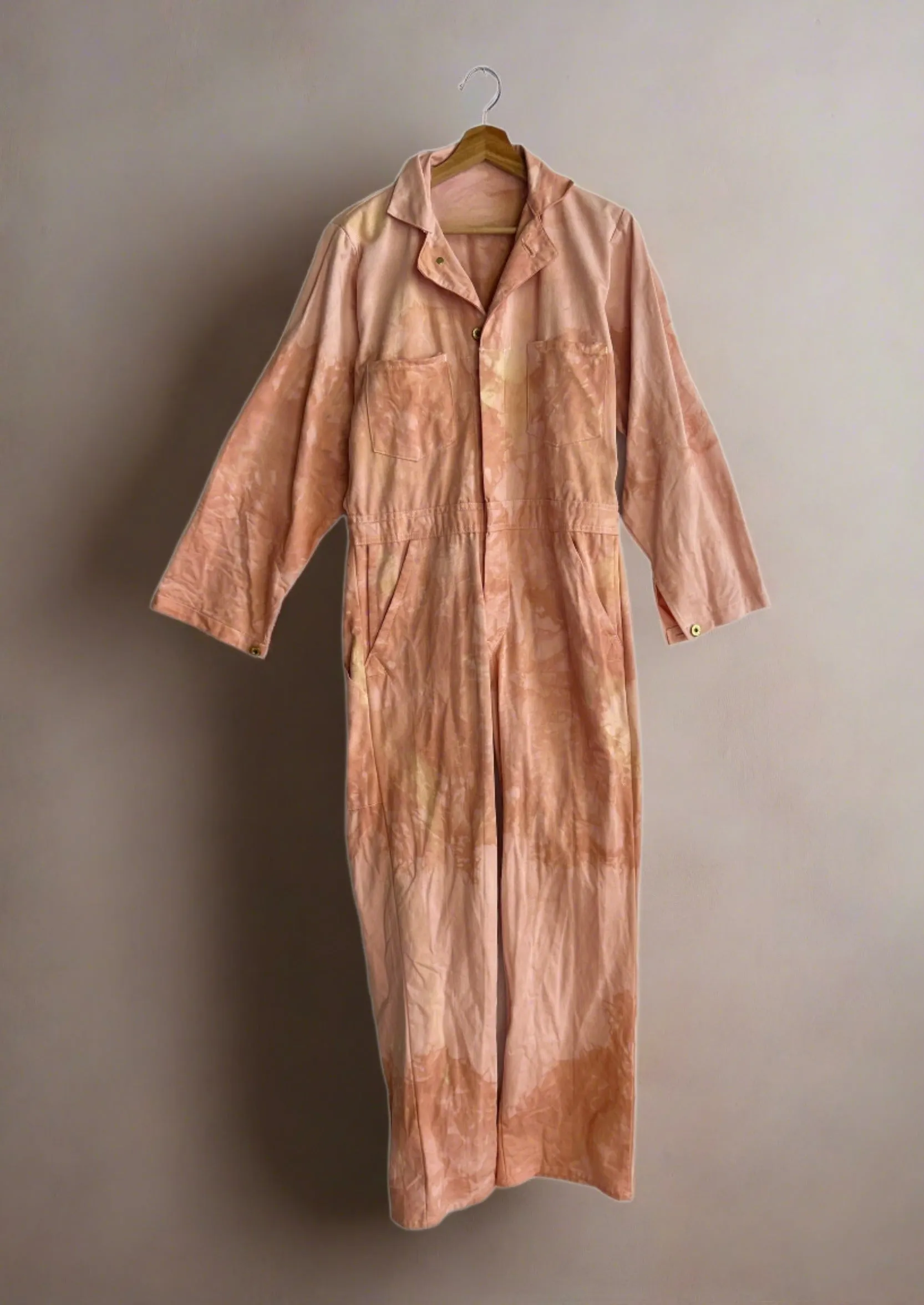 Coveralls in Terracotta-Size Small