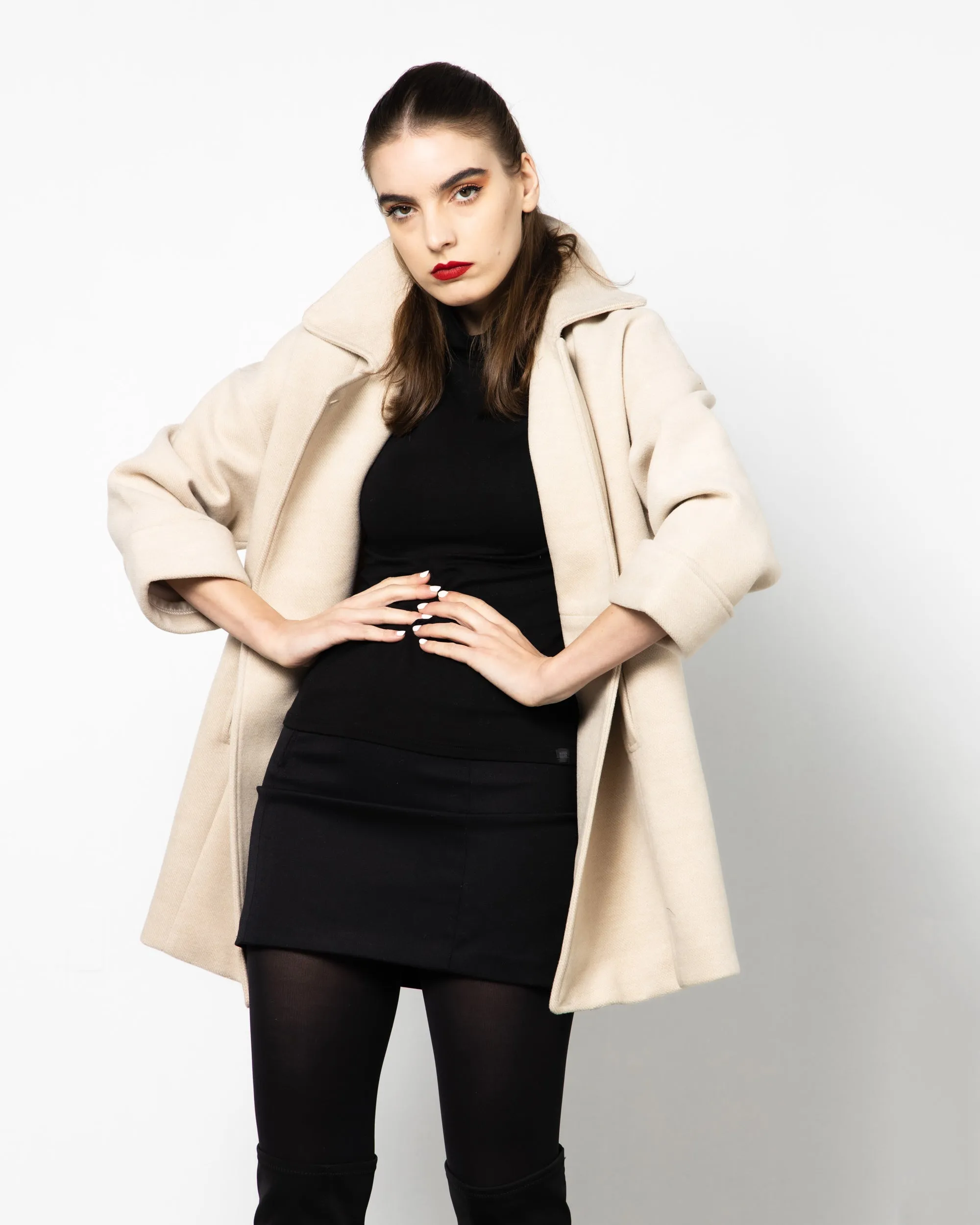 CUFF WRAP COAT 1797 - كوت