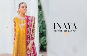 D-02 INAYA - Qalamkar Festive (MASTANI) Formals