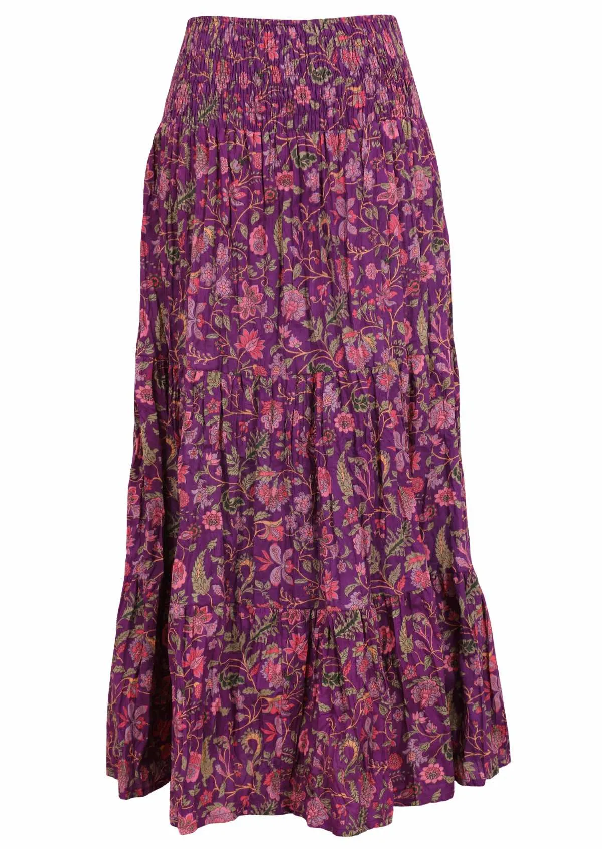 Dawn Maxi Skirt Amethyst