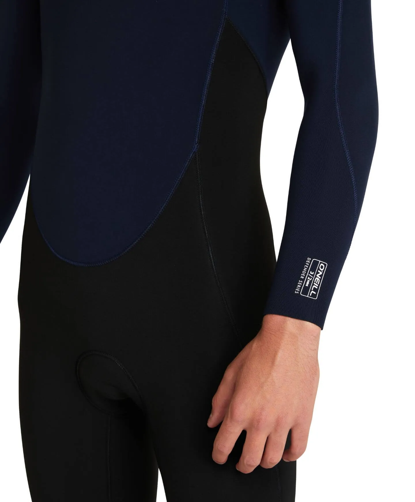 Defender 3/2mm Steamer Chest Zip Wetsuit - Abyss