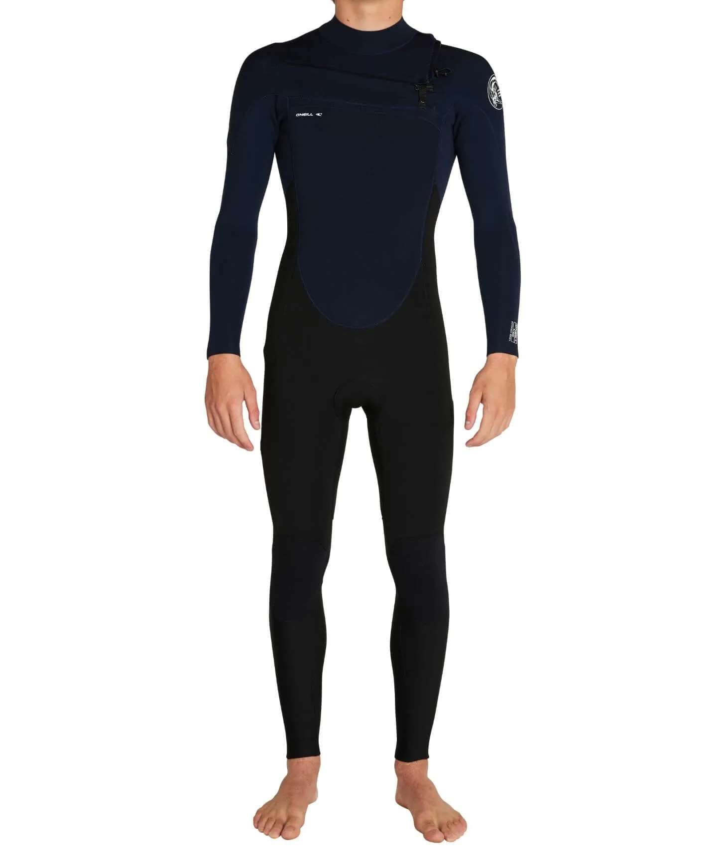 Defender 3/2mm Steamer Chest Zip Wetsuit - Abyss