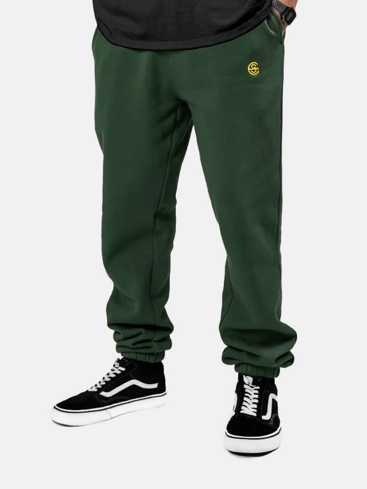 Empire Final Thoughts Trackpants - Forest Green