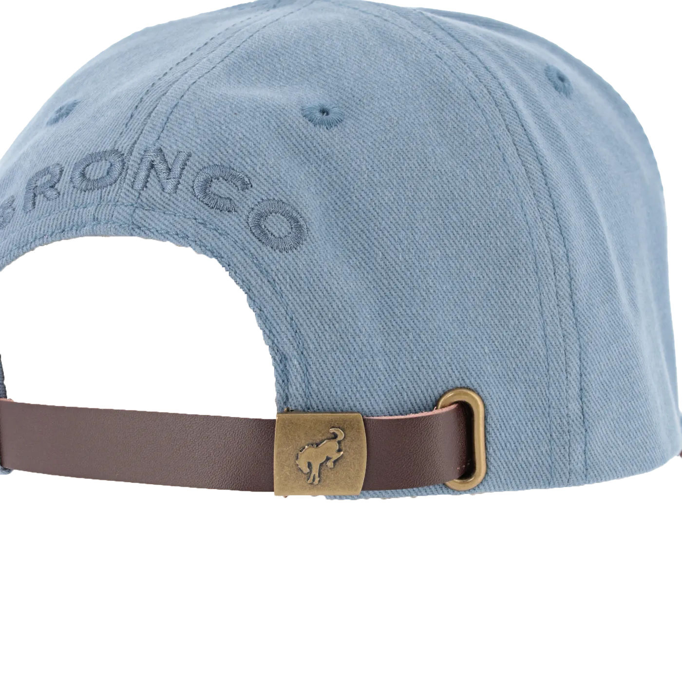 Ford Bronco Buck Leather Patch Slideback Hat