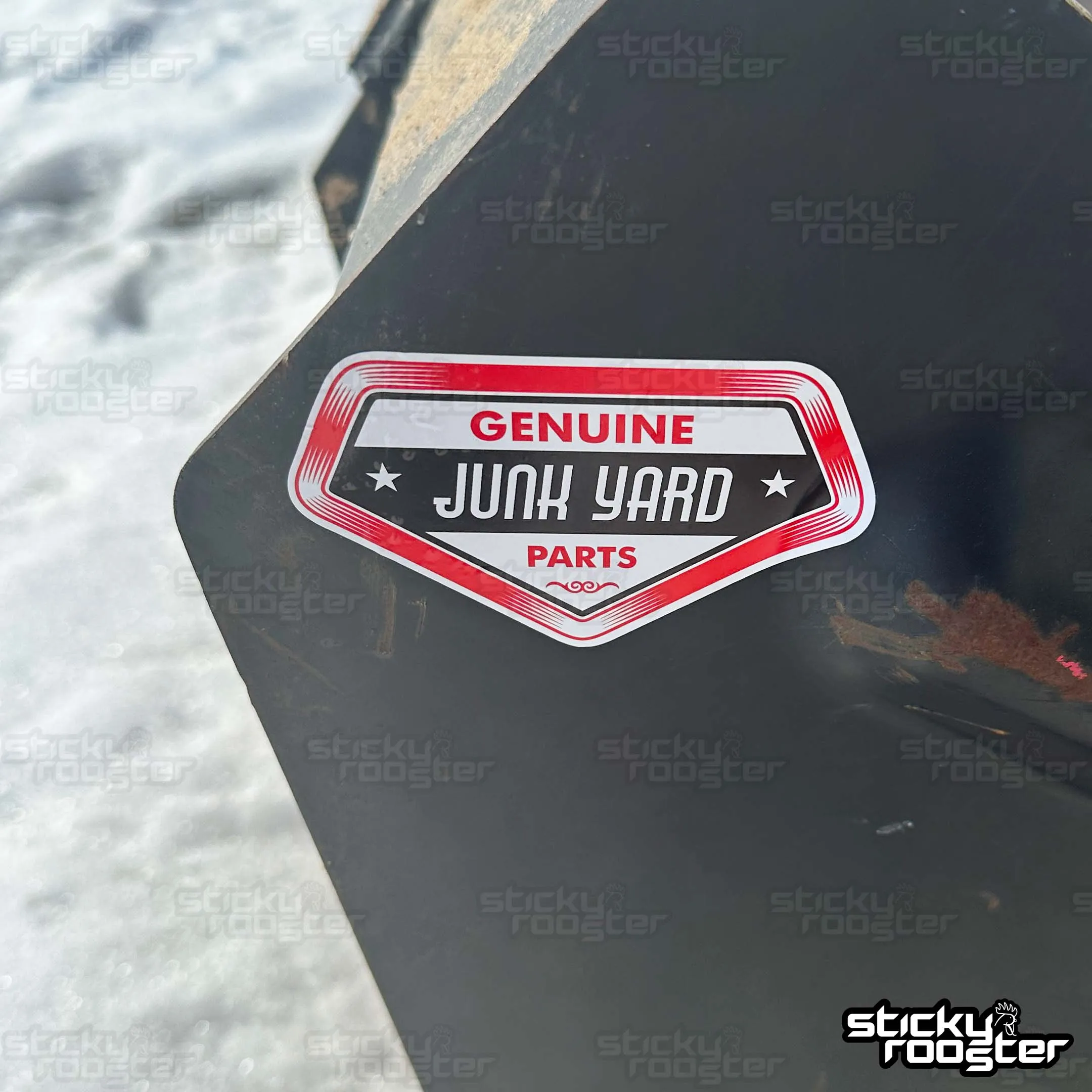 Genuine Junk Yard Parts sticker