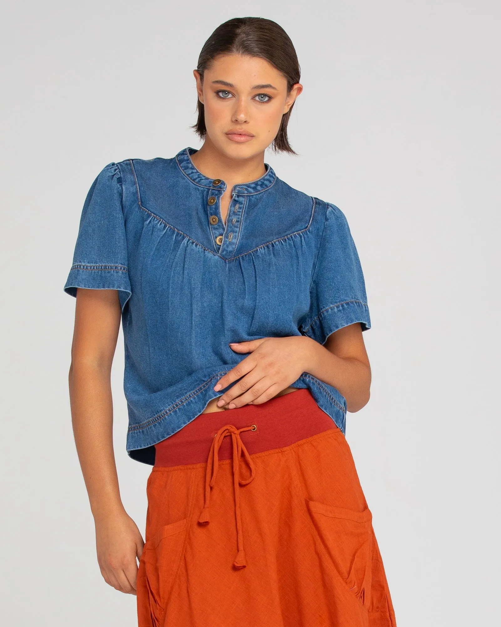 Guru Skirt - Mecca Orange