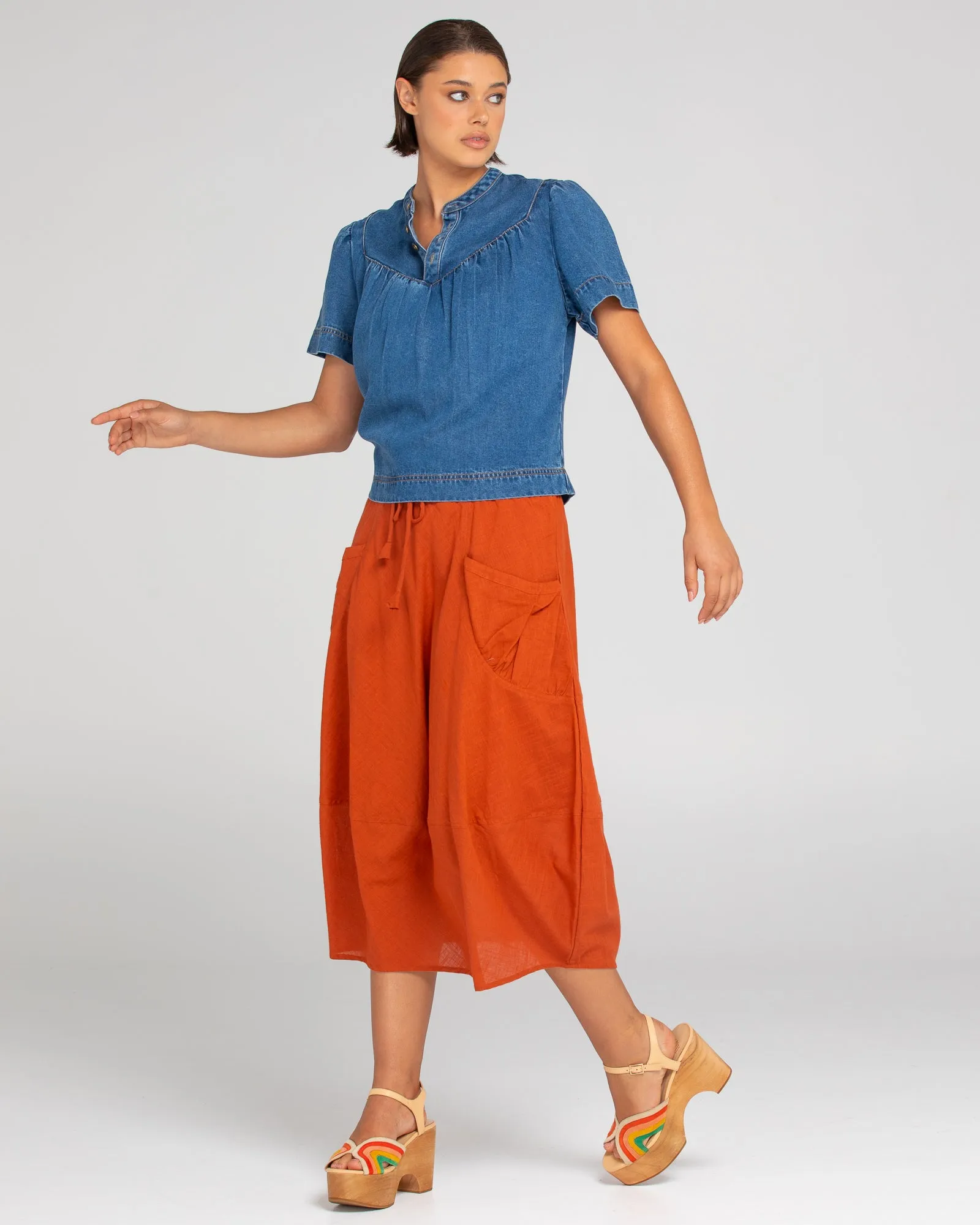 Guru Skirt - Mecca Orange