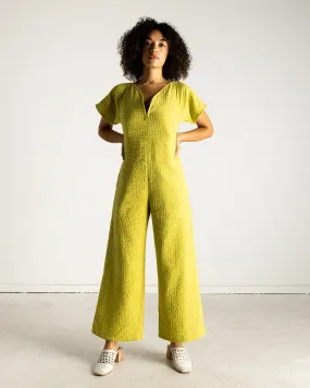 Heart Scoop Jumpsuit Citron | XS-3X - Available SS24