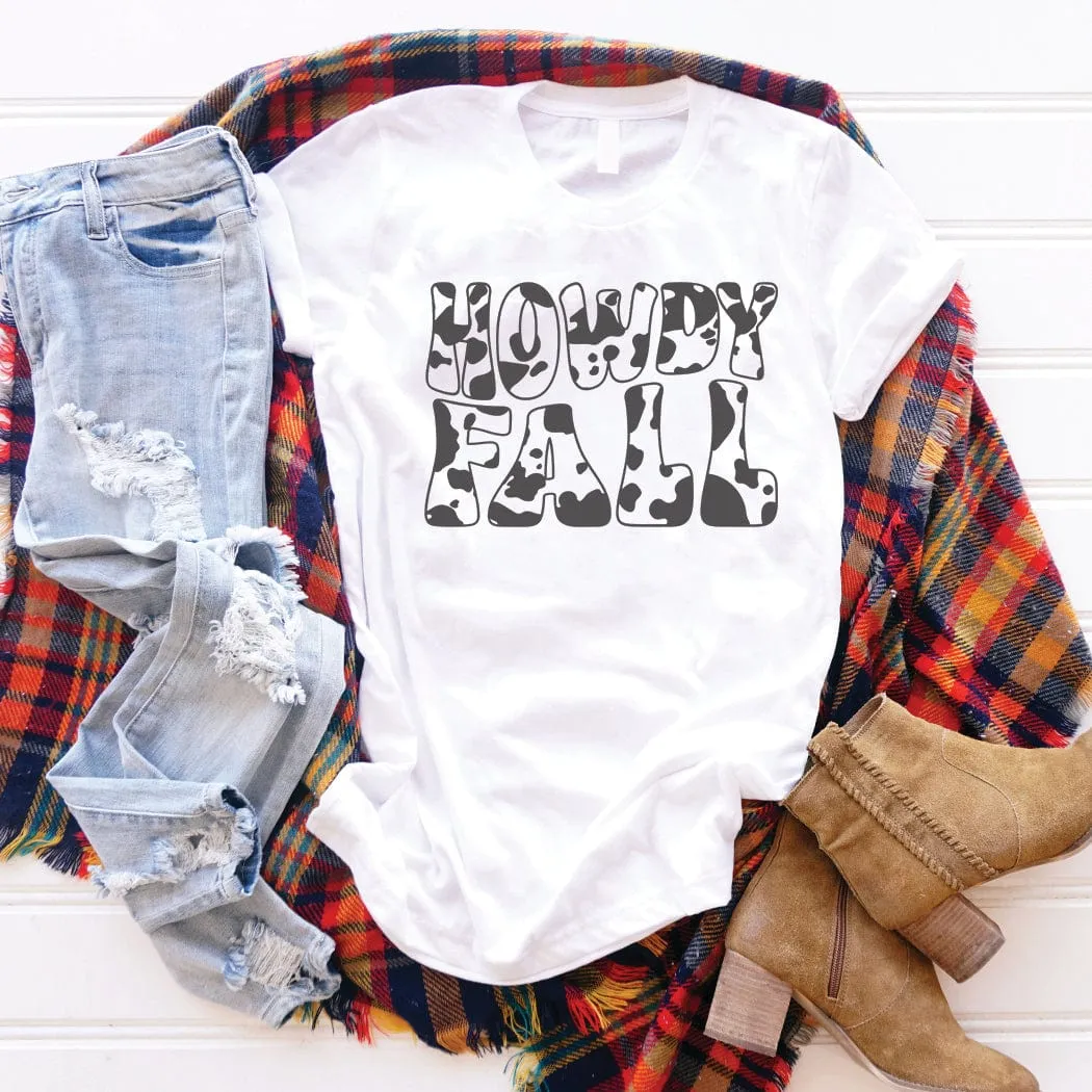 Howdy Fall Graphic T-Shirt - FA300