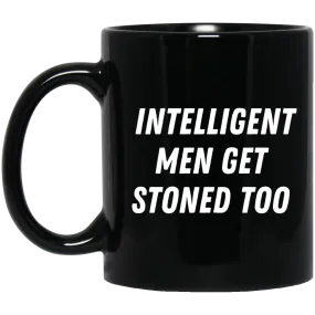 Imtelligent Men 11 oz. Black Mug