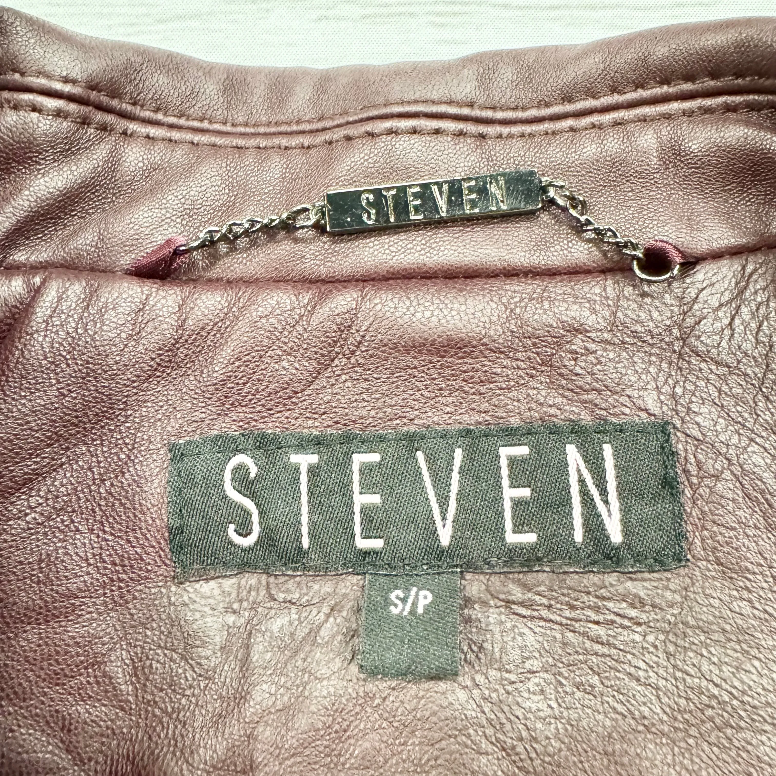 Jacket Leather By Steve Madden  Size: S