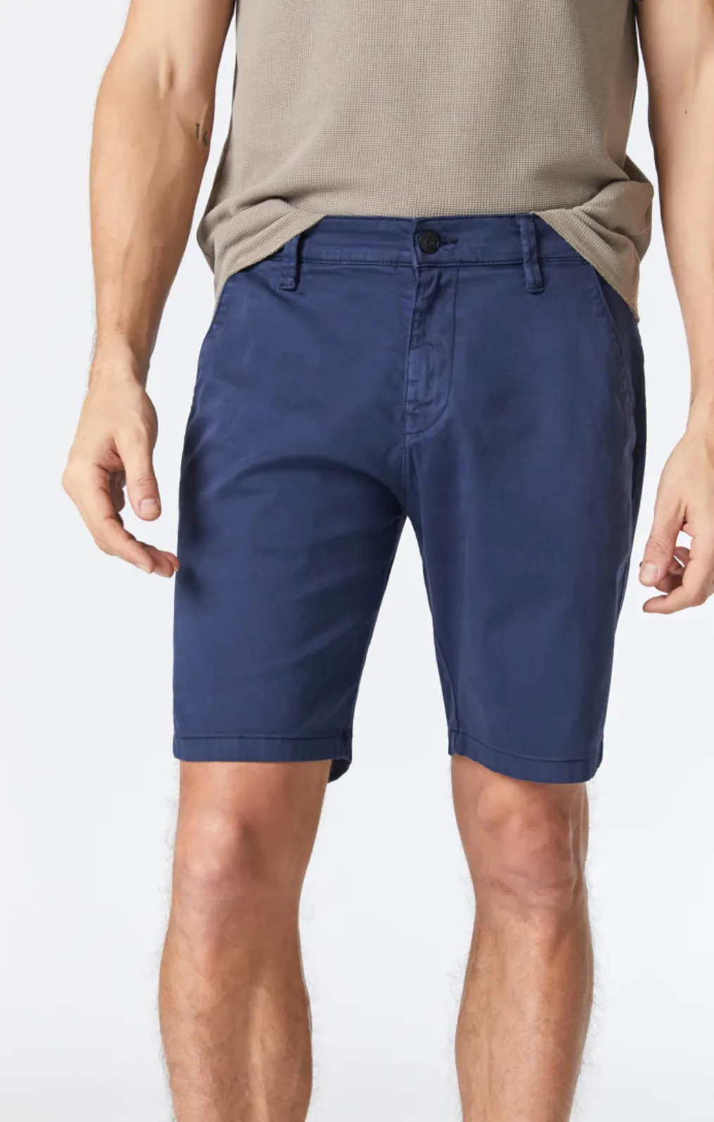 JACOB CROP DARK NAVY TWILL SHORTS